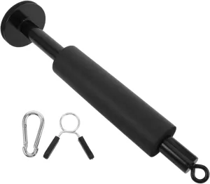 1 Set Heavy Duty Weight Clips with Carabiner Hexagonal Wrench for Barbell Weight Loading Pin for Fitness Equipment Arm Muscle Training Accessories Versatile Gym