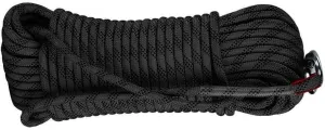 10mm Static Rope Camping Safety Rope 1100kg High Strength Safety Rope For Working At Height Climbing Equipment For Rappelling,Caving, Indoor Outdoor Camping ( Color : Black , Size : 10mm x 170m )