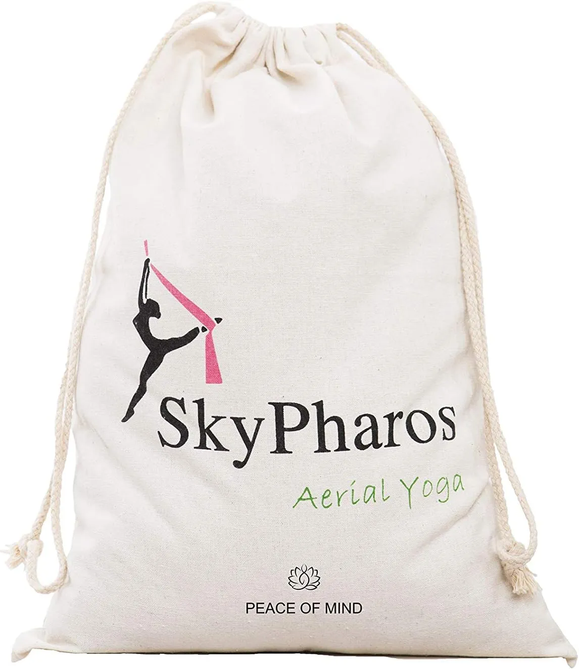 11 Yards Aerial Silks Yoga Swing Set - Aerial Yoga Hammock Kit Anti-Gravity Flying for Fitness, Low/Non Stretch Nylon Tricot Fabric Hardware Included for Dance