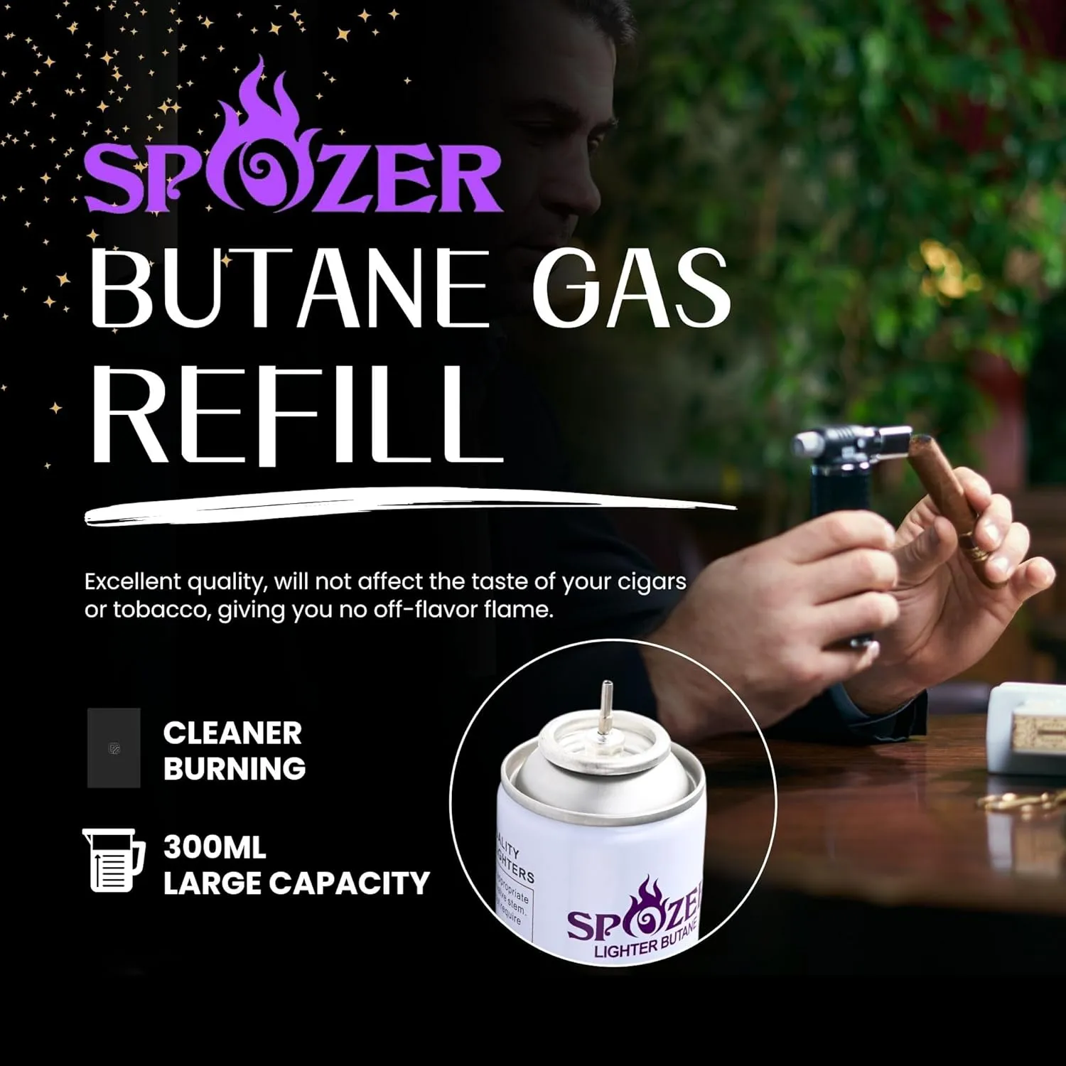 12 Cans 11X Lighter Gas Refill Butane Universal Fluid Fuel Ultra Refined 300ml 10.14 FL. Oz (1 Box)
