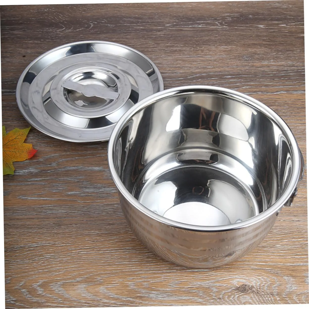 1pc Capacity Non Stick Soup Pot Cooking Pot for Home Outdoor Use Efficient Heat Distribution for Bbq and Camping