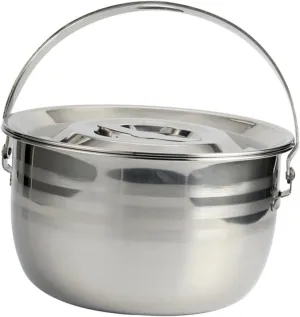 1pc High Capacity Saucepan for Stewing Meat Lightweight Cookware for Household and Outdoor Use for Bbq and Camping Cooking