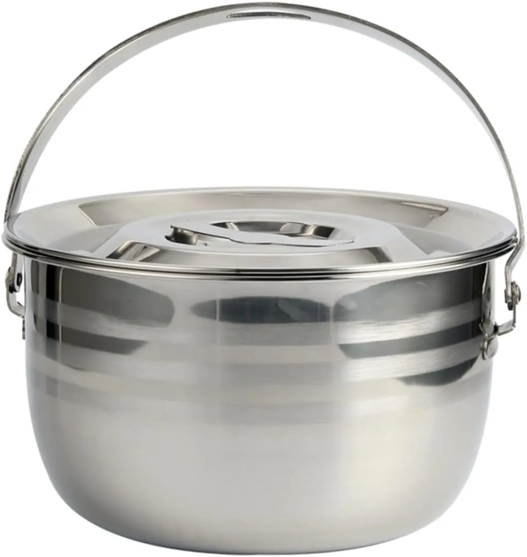 1pc High Capacity Soup Pot Thicken Non Stick Stew Pot Cookware for Home and Outdoor Camping Convenient Lightweight Design Easy to Clean