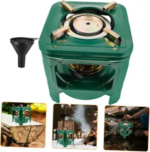 1Set Portable Kerosene Stove Compact Outdoor Heating for Camping Durable Material for Outdoor Cooking Gear