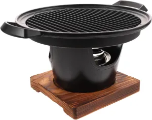 2-3 Person Mini Bbq Maker Portable Camping Grill Roasting Oven Home Bakeware Baking Tool Bbq Grill Oven