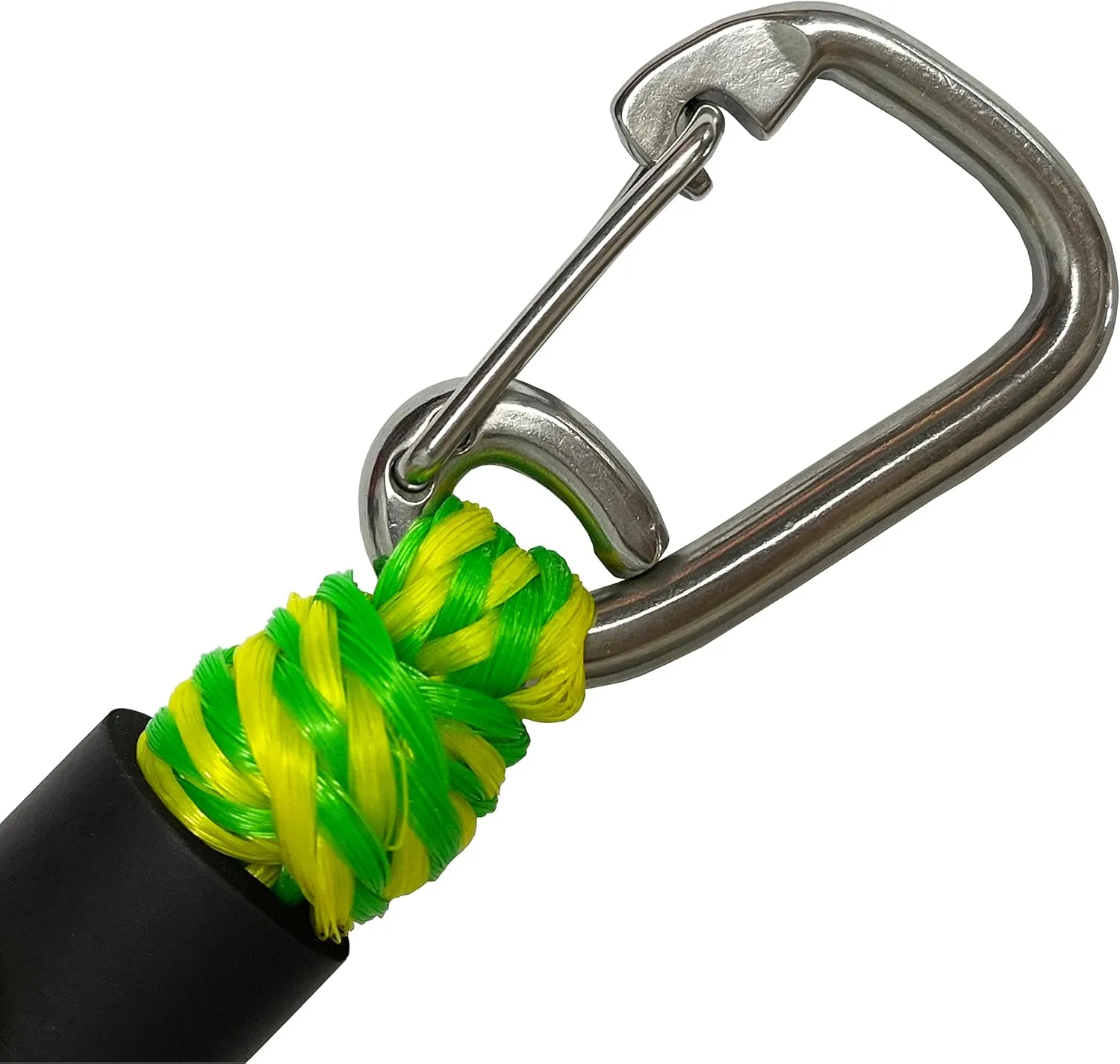 2 Pack Boat Bungee Dock Lines, Dock Mooring Lines, Boat Accessory (Green & Yellow, 4 FT)