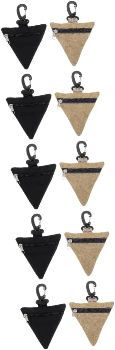 4 Pcs Fanny Pack Bag Organizer Dump Vest Attachment Small Item Organizer