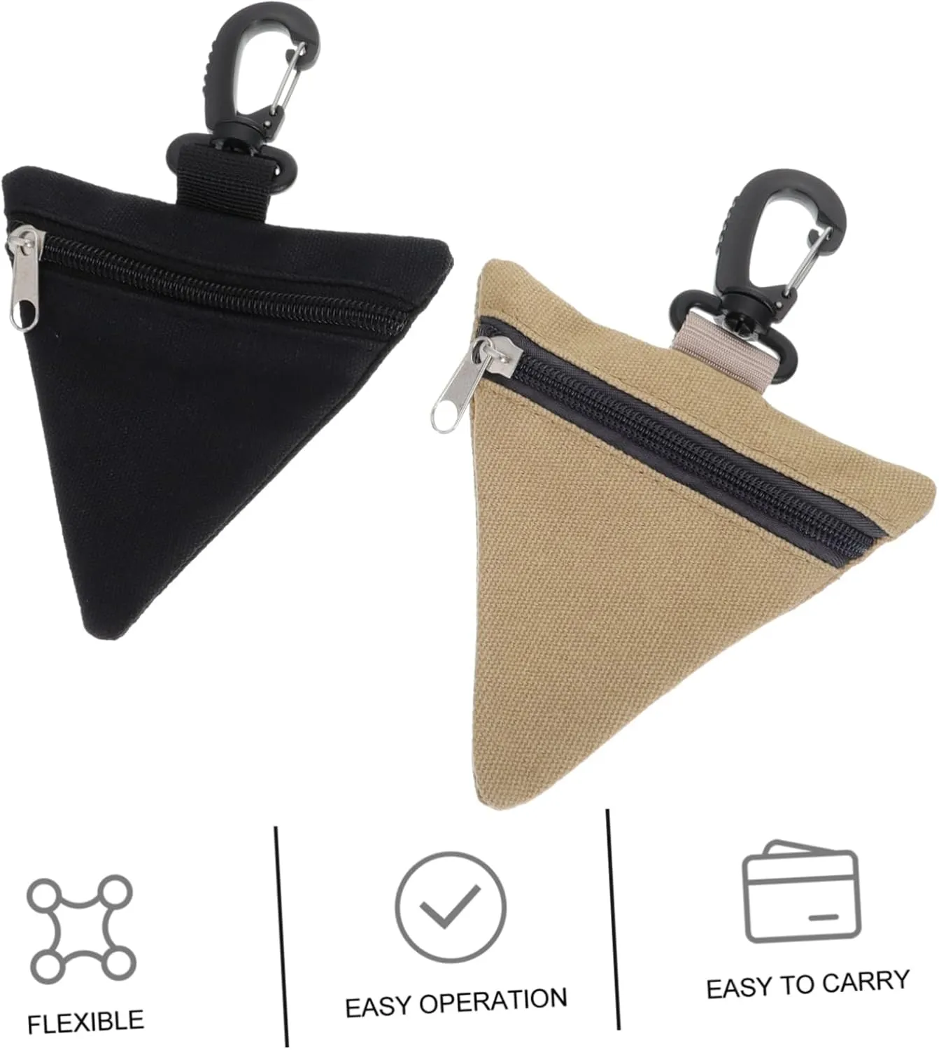 4 Pcs Fanny Pack Bag Organizer Dump Vest Attachment Small Item Organizer