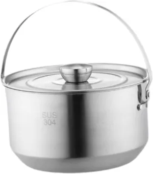 4500ml Hanging Cookware for Outdoor Activities and Fishing