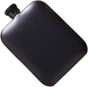 6Oz Portable Travel Small Flasks 304 Stainless Steel Flasks for Liquor for Men Women Flasks with Funnel Wedding Party(A)