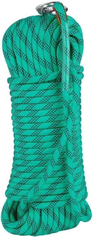 8mm Escape Rope Outdoor Static Rescue Rope, Escape Rope, Ice Climbing Equipment, Fire Safety Rescue Rope 10~200M (Color : Green, Size : 8mm x 200m)