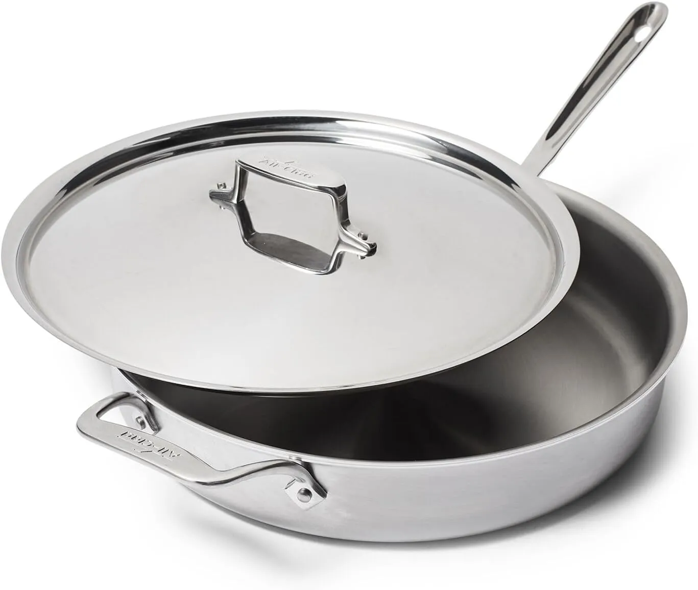 All-Clad D5 Brushed Stainless Steel Sauté Pans