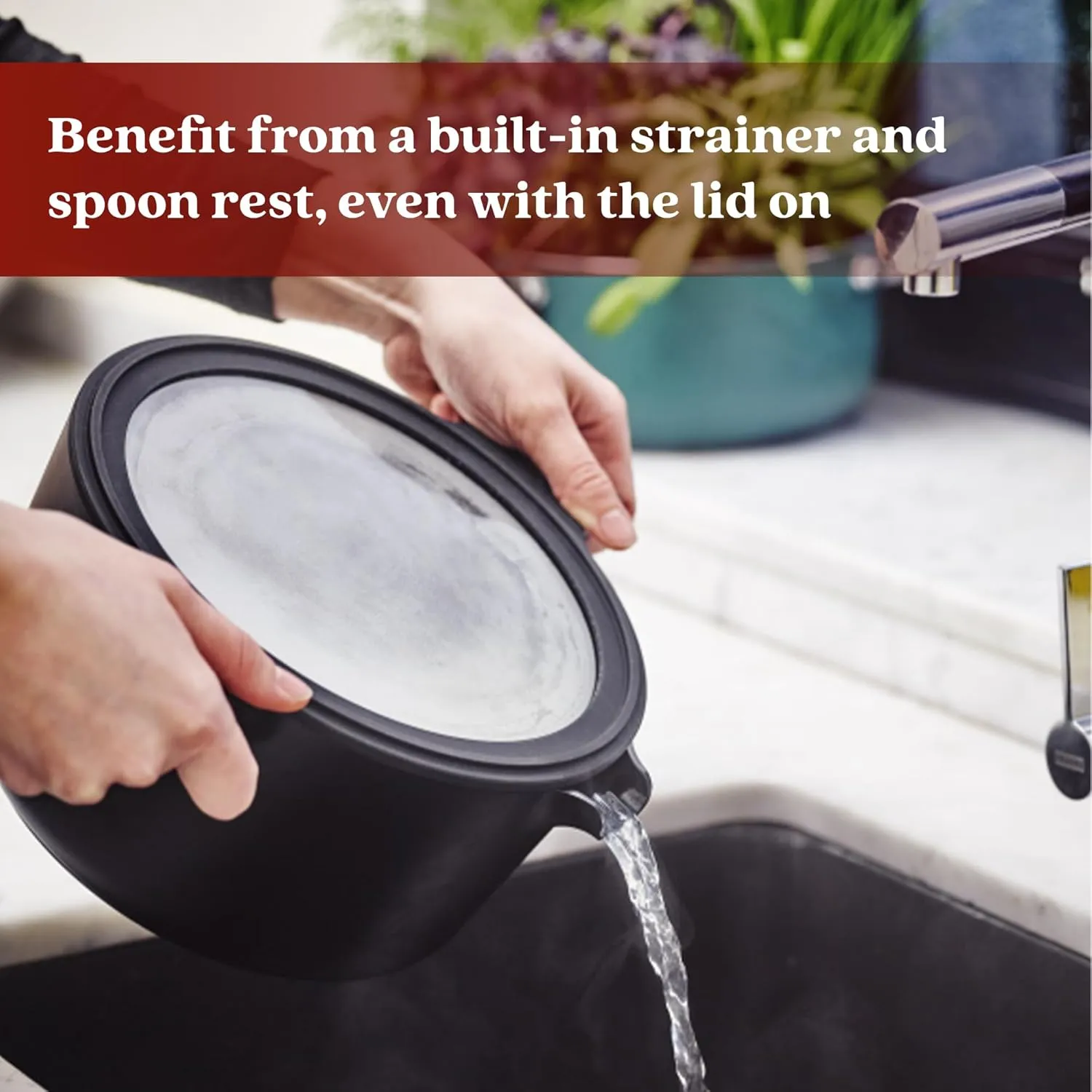 Alva Neat 5-Piece Space-Saving Ceramic Cookware Set, Health-Conscious PFAS/PTFE/PFOA-Free, Recycled Aluminum with Stackable Design, Oven & Induction Safe, Effortless Cleaning for Small Kitchens, Peach