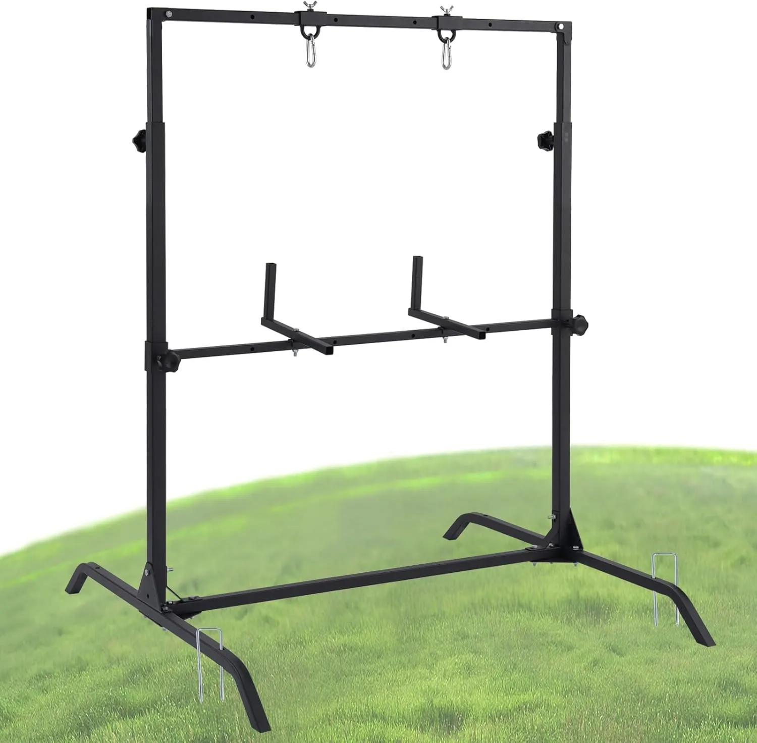Archery Target Stand for 30 Inch Bag & Foam Targets, Bow and Arrow Target Stand for Backyard, Steel