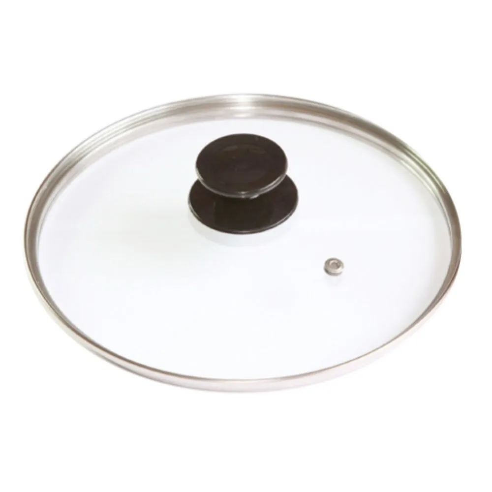 Arshia PR135-2022 Pressure Cooker with Glass Lid and Steamer 24cm