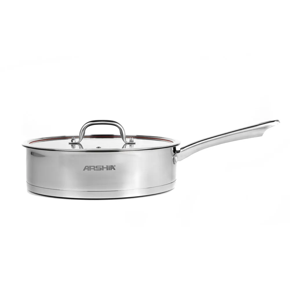 Arshia Stainless Steel Cookware 8pc Set