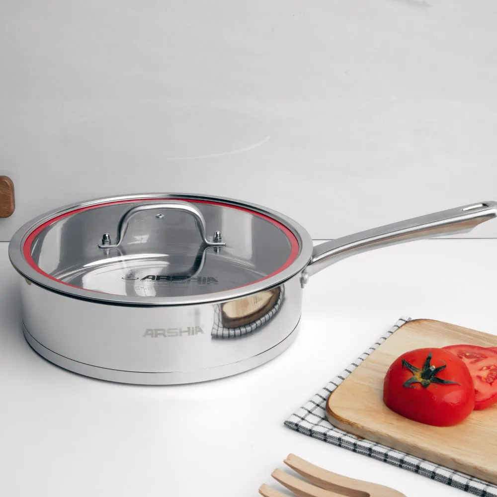 Arshia Stainless Steel Cookware 8pc Set