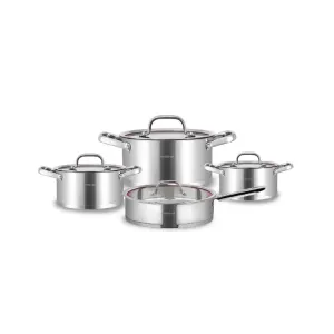 Arshia Stainless Steel Cookware 8pc Set