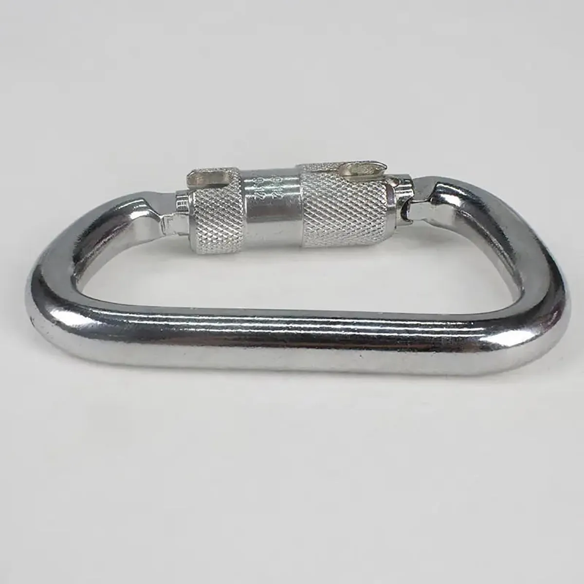 Auto Locking Carabiner 45KN=10000lbs Heavy Duty Large Clip Climbing Carabiner Twist Lock Carabiners for Rock Climbing, Camping, Gym,Rescue (CE Rated,D Shape)