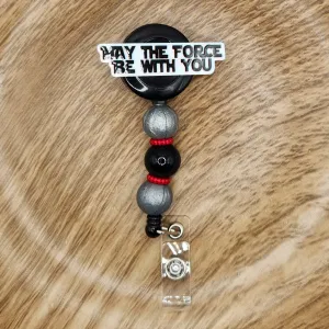 Badge Reel-May the Force Be With You CM011