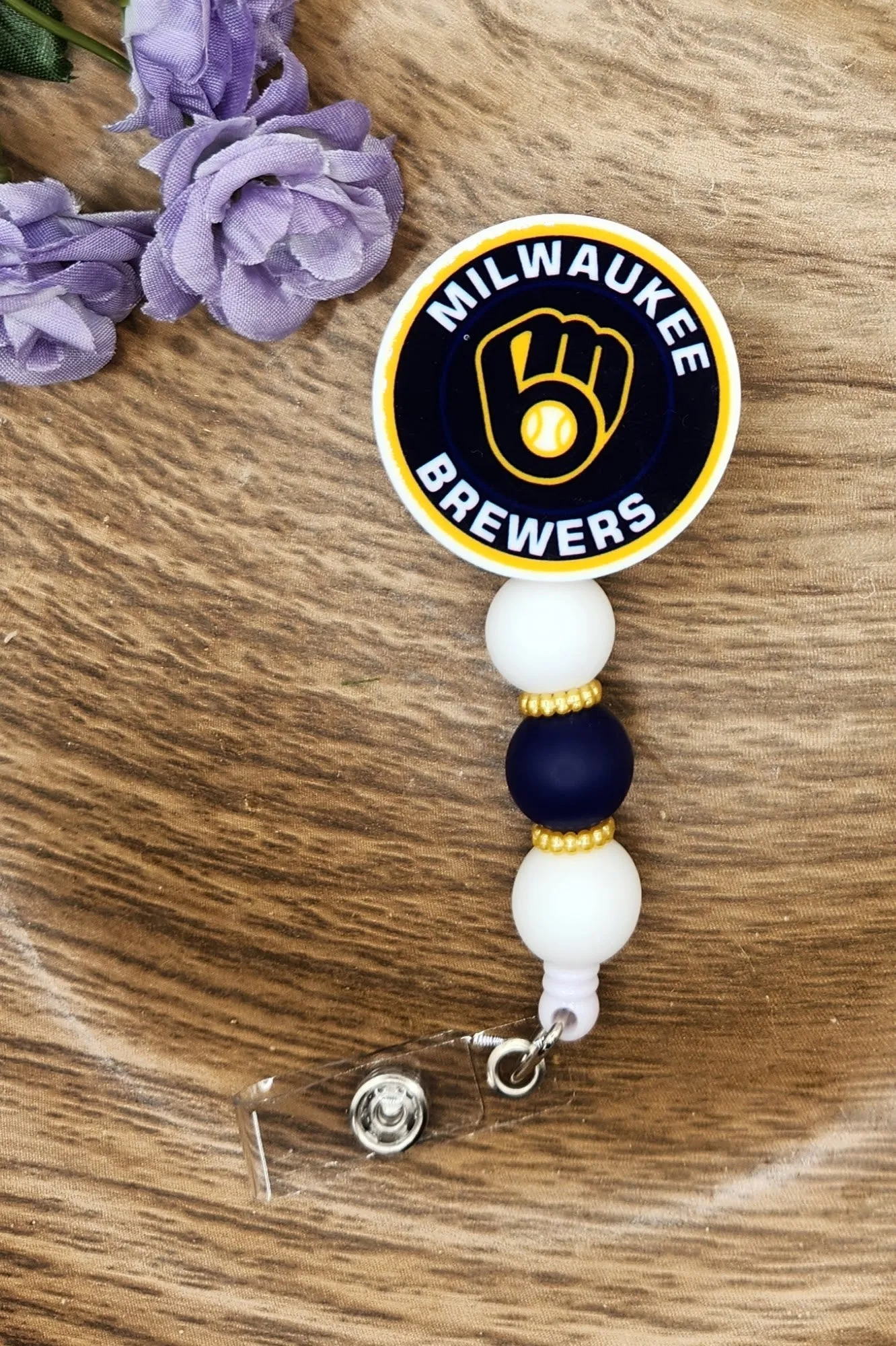 Badge Reel-Milwaukee Brewers SP004