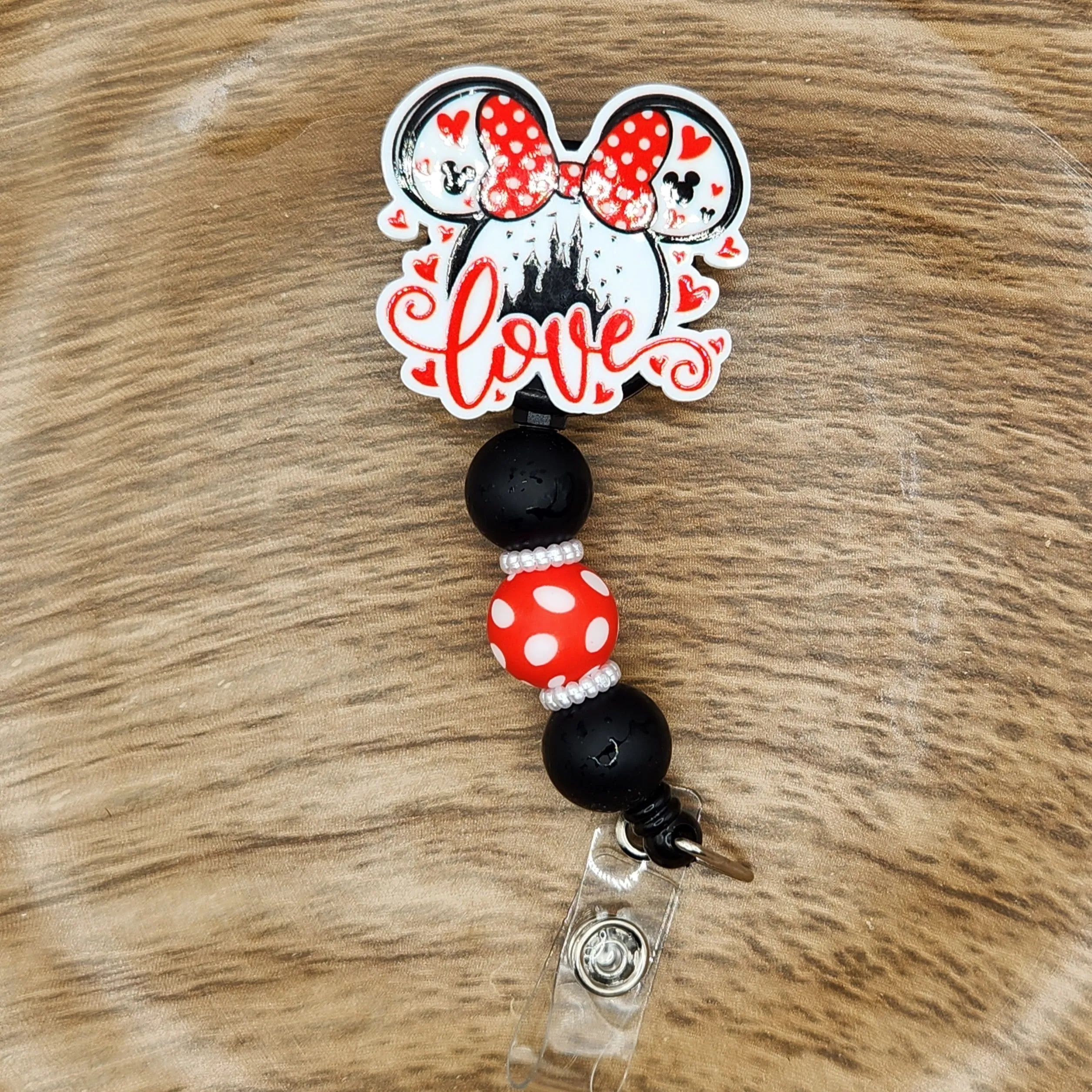 Badge Reel-Mouse Love CM015