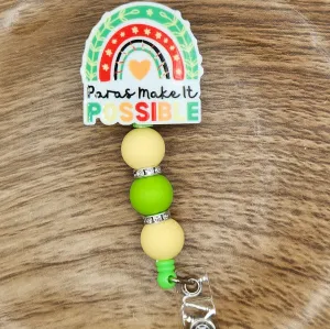 Badge Reel-Paras Make it Possible TS027