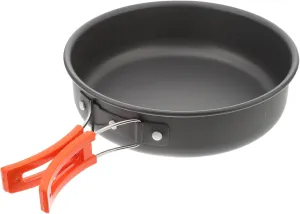 balacoo Aluminum Portable Frying Pan Outdoor Cooking Utensil Camping Cookware Non-Stick Cooking Pan Camp Cookware