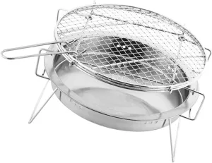 balacoo Grill Foldable Stove Portable Small Bbq Grill Outdoor Bbq Accessories for Park and Camping