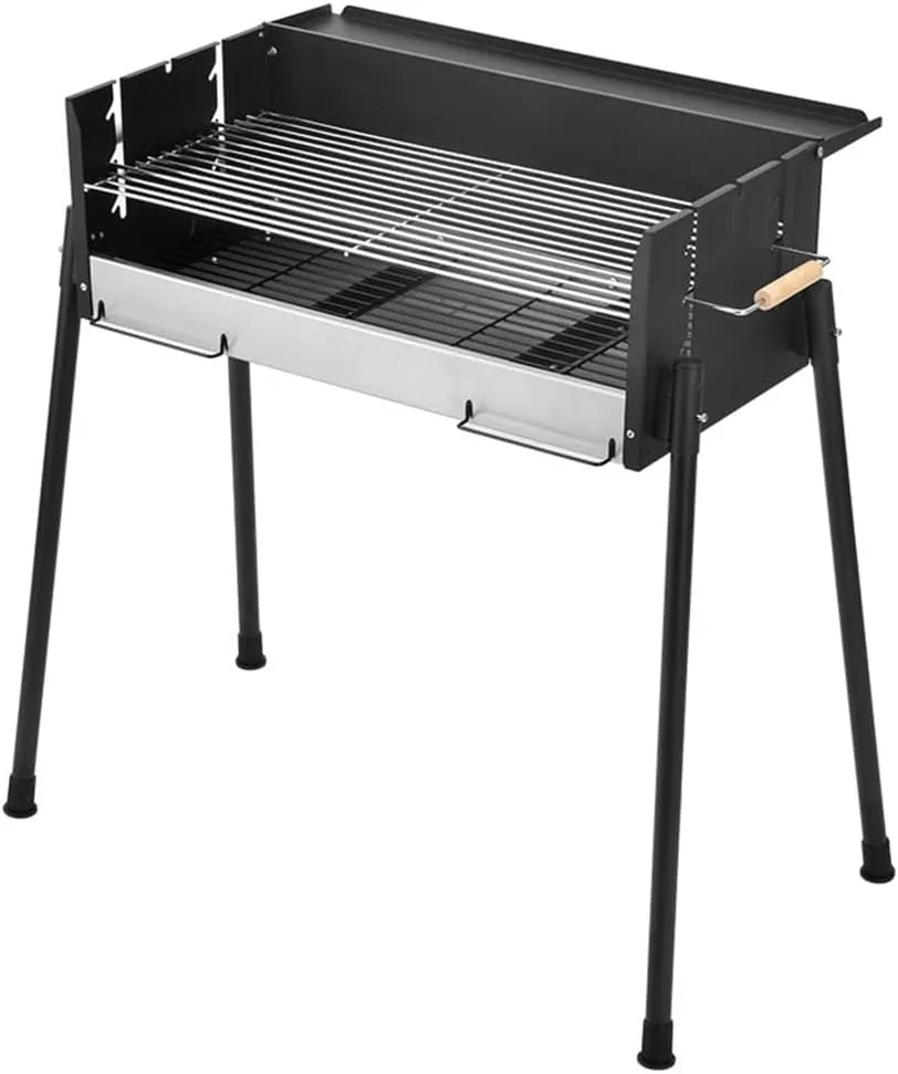 Barbecue Rack Outdoor Charcoal Folding Barbecue Rack Stainless Steel Barbecue Stove