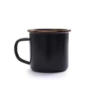 Barebones Enamel Cup - Charcoal