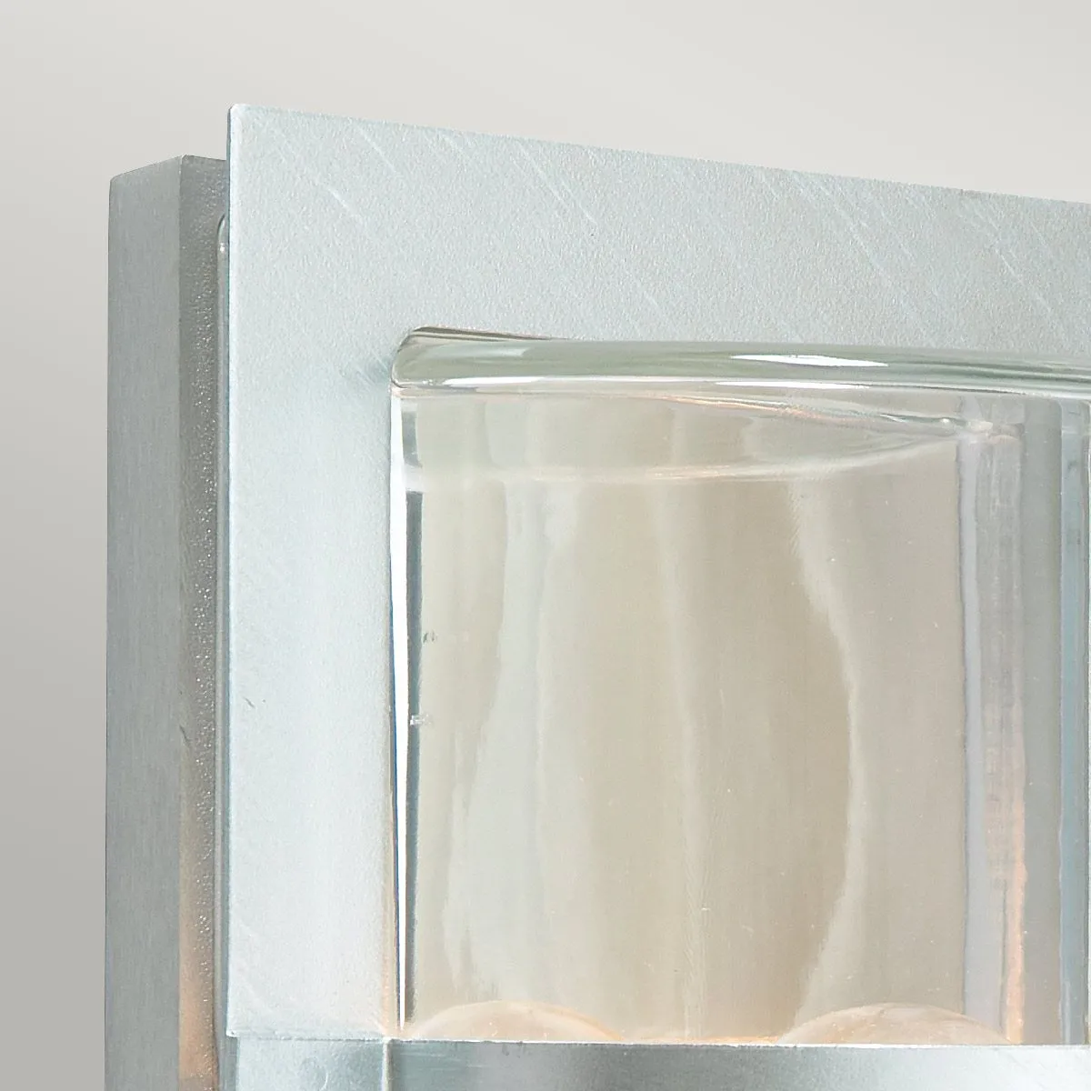 Basel 1 Light Wall Lantern - Galvanised With Clear Glass | Galvanised