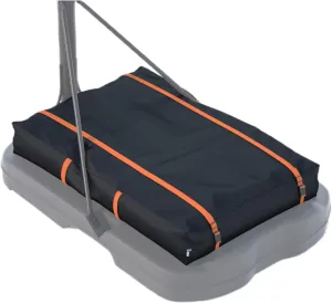 Basketball Hoop Sandbag - Heavy Duty Weighted Bottom Anchor for Basketball Frames - Made of 600D Waterproof And Dustproof oxford fabric, Double Layer Fabric, L 35.4" x W 23.6" x H 5.1", Black