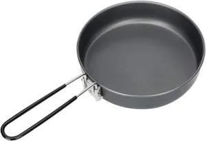 BESPORTBLE Flat Pan for Camping Non-Stick Outdoor Cooking Pot Lightweight Portable Cookware