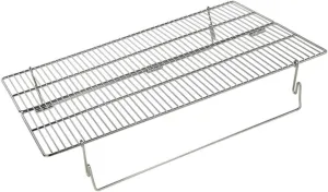 BESPORTBLE Stainless Steel Bbq Grilling Grid Fire Pit Grill Grate Camping Grill for Outdoor Cooking