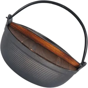 Camping Cookware Cast Iron Pan Soup Pot Outdoor Cooking Portable Durable for Camping Hiking