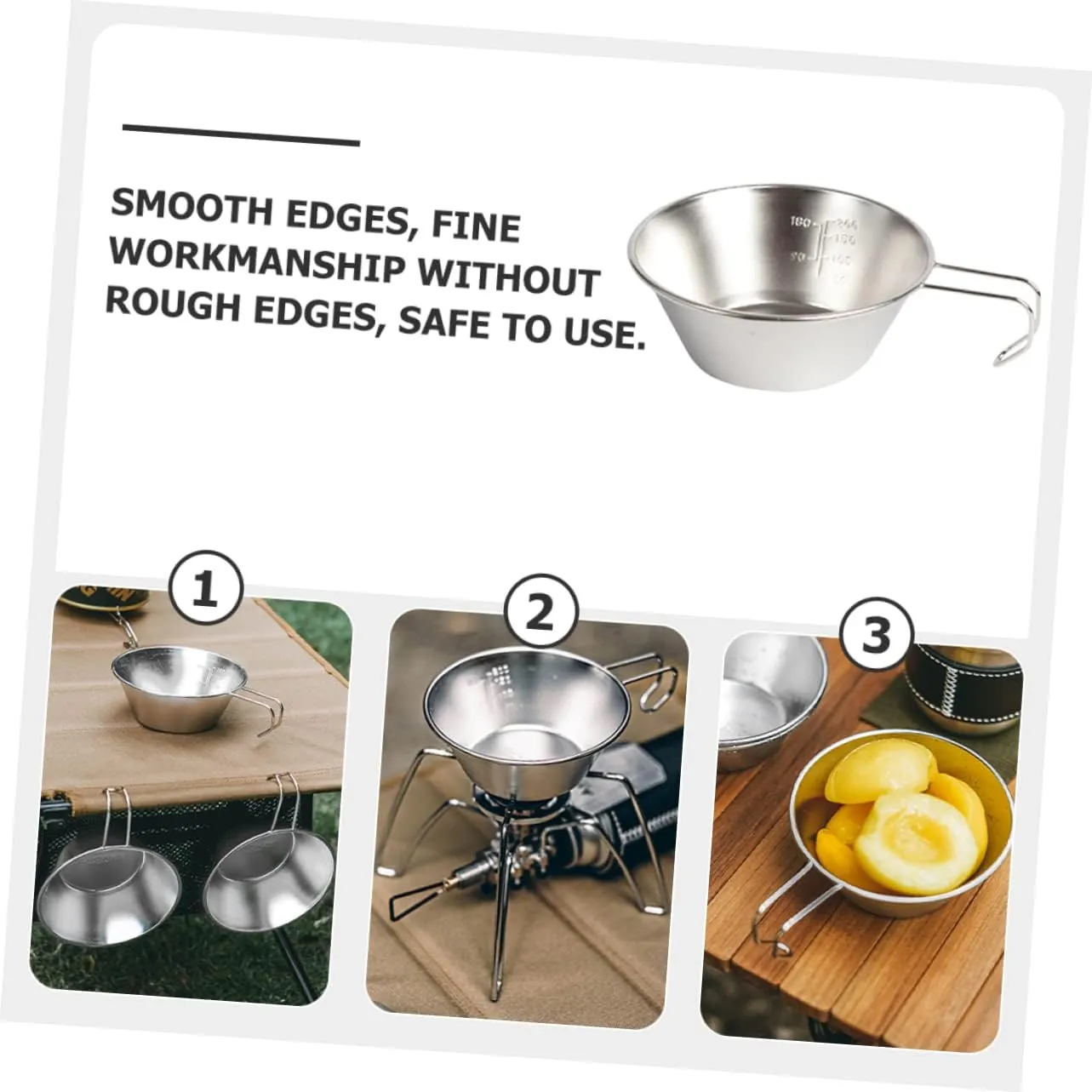 Camping Cookware Cups Outdoor Camping Foldable Bowl Water Portable Camping Mug Camping Accessories