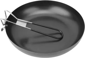 Camping Cookware, Outdoor Portable Camping Pan, Foldable Non-Stick Pan, Folding Lightweight Tableware Frying Pan for Camping Hiking Picnic