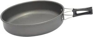 Camping Cookware Portable Outdoor Cooking Pot 2-3 Person Cooking Pan Aluminum Material Non-Stick Frying Pot for Hiking Picnic
