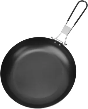 Camping Foldable Pan, Portable Foldable Camping Cookware Non Stick Pan, Cooking Frying Hiking Utensils Outdoor Reusable