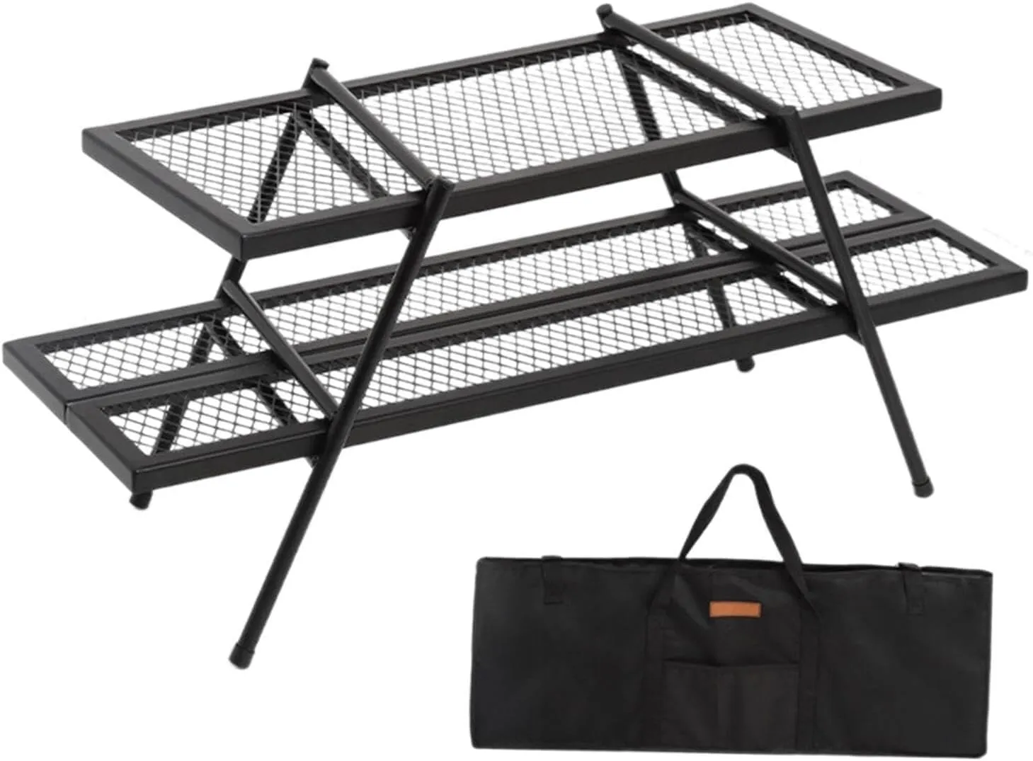 Camping Folding Table Camp Table Versatile Compact Camping Table Folding Picnic Table for Beach Grill Camping Garden Travel Foldable camping table Hiking camping table Wilderness camping tabl