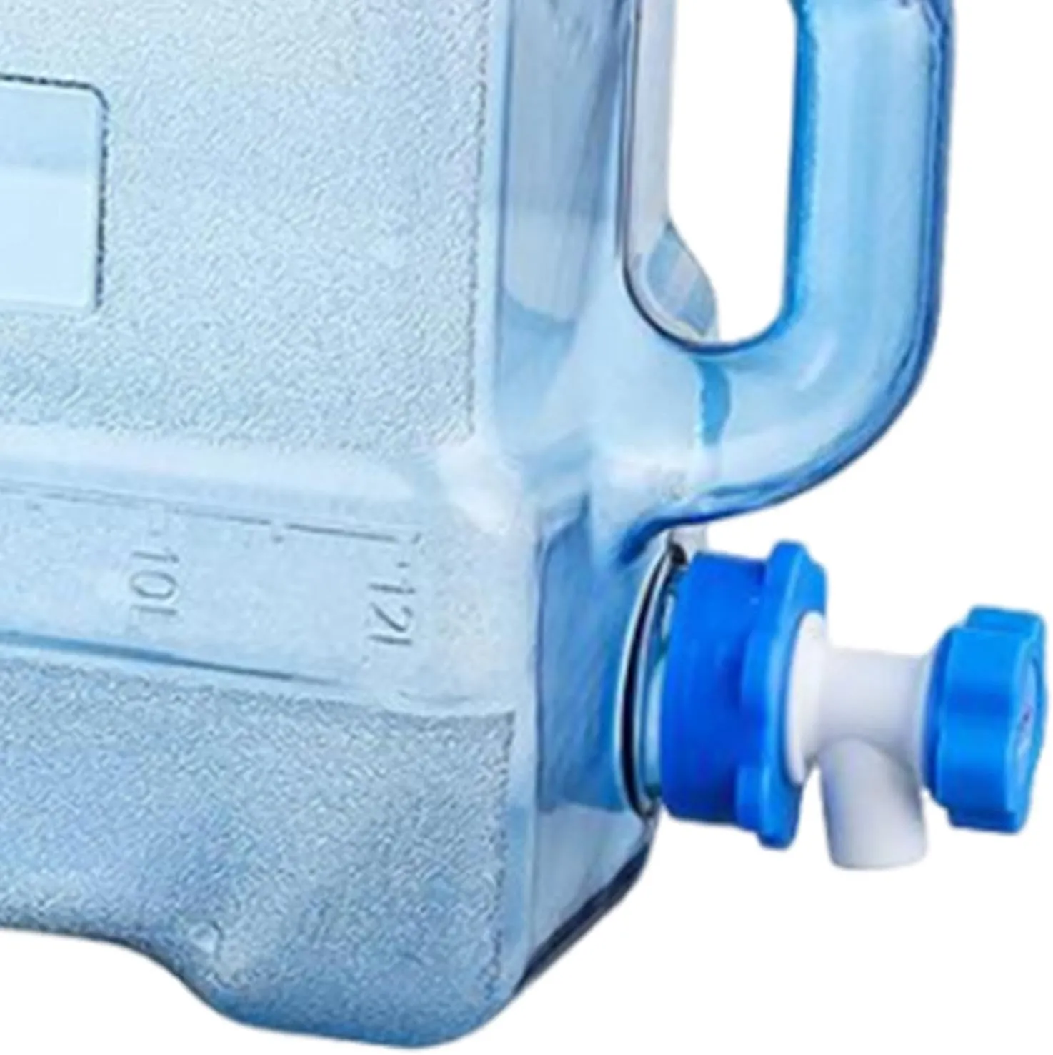 Camping Water Container Water Carrier Large Capacity Water Tank with Faucet Water Storage Jug for Driving Emergency Fishing