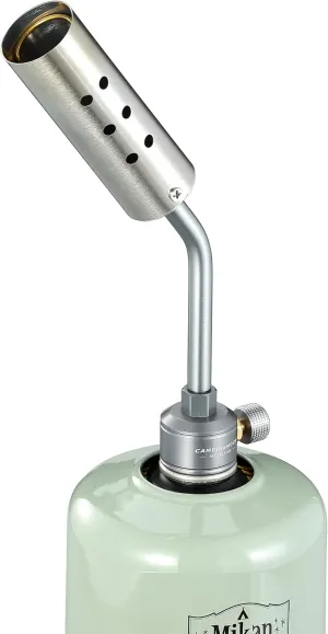 CAMPINGMOON Kitchen Cooking Torch Grill Torch Charcoal Starter with Flame Control Valve for BBQ Campfire Fireplace MT-3915 (Gas Fuel Not Included) (Isobutane Torch (MT-3915-OD))