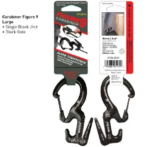 Carabiner Figure 9 Large, Black