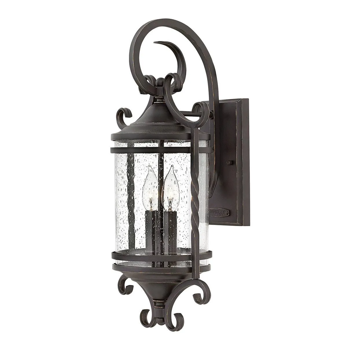 Casa 2 Light Wall Lantern | Olde Black