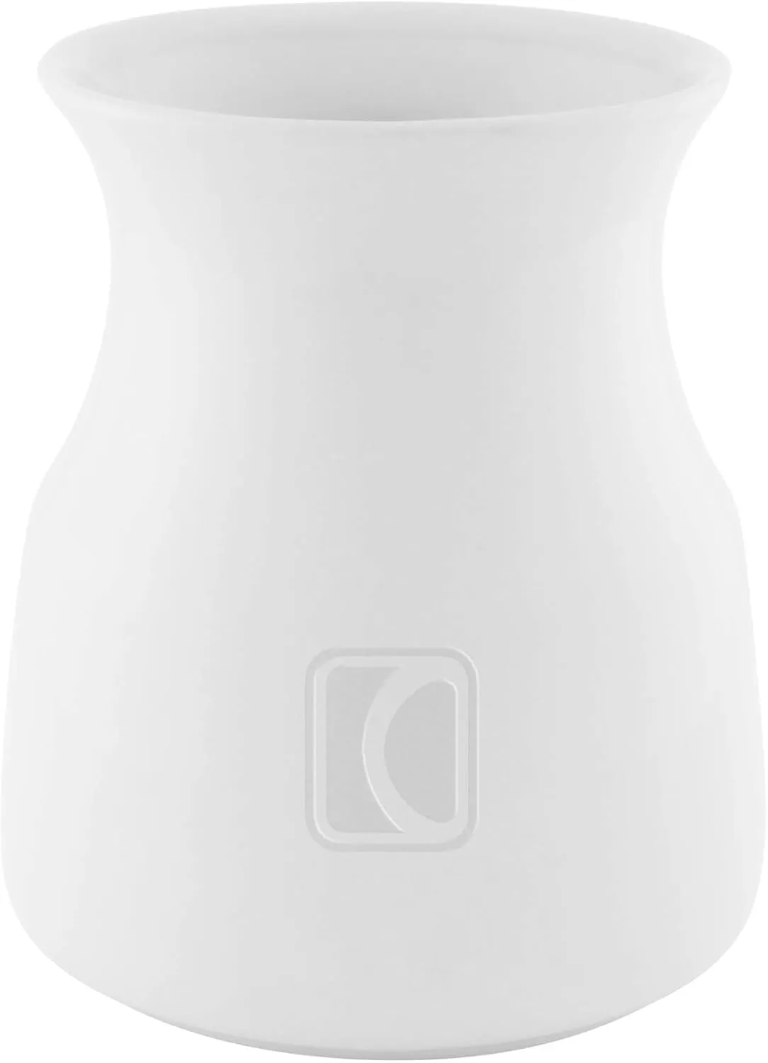 Chantal Ceramic Utensil Crock, 6.875", White