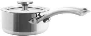 Chantal Stainless Steel 3.Clad Tri-Ply Cookware, 1 quart Sauce