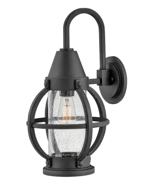 Chatham LED Outdoor Wall Mount in Museum Black