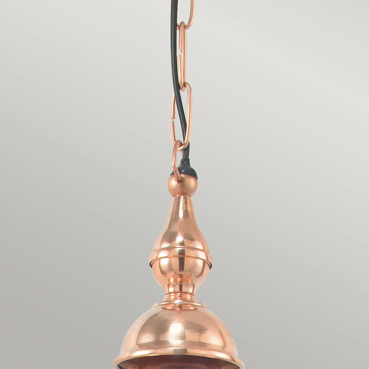 Chelsea 1 Light Chain Lantern | Copper