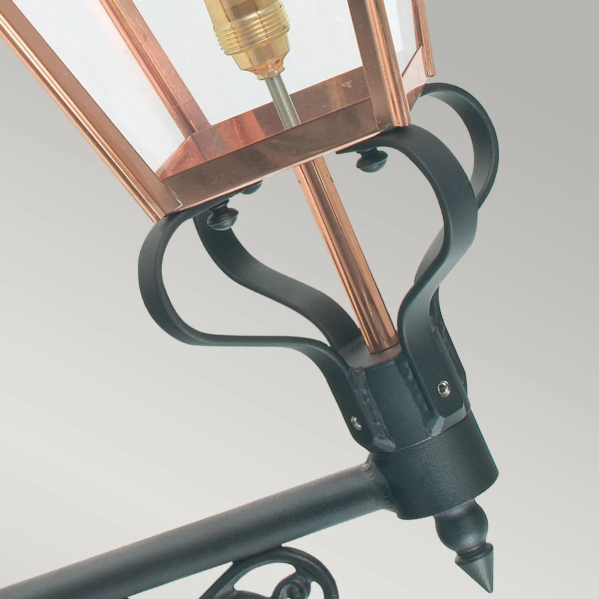Chelsea 1 Light Grande Up Wall Lantern | Copper